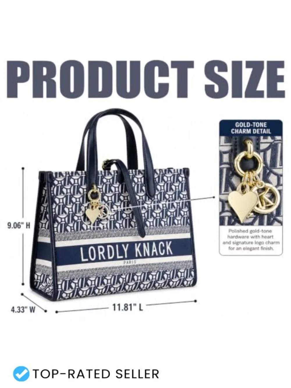 Structured Top Handle Satchel Purse with Shoulder Strap, Work Travel Handbag